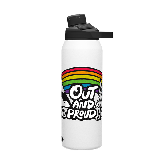 chute-mag-32-oz-water-bottle-insulated-stainless-steel-plus-cleanup-kit-pride-collection-limited-edition-k4 xhvxlhasbo